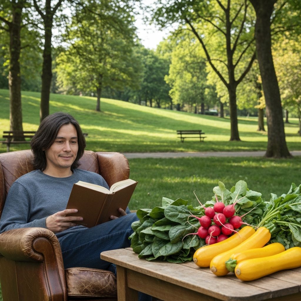 Daily lifestyle activities including reading and eating